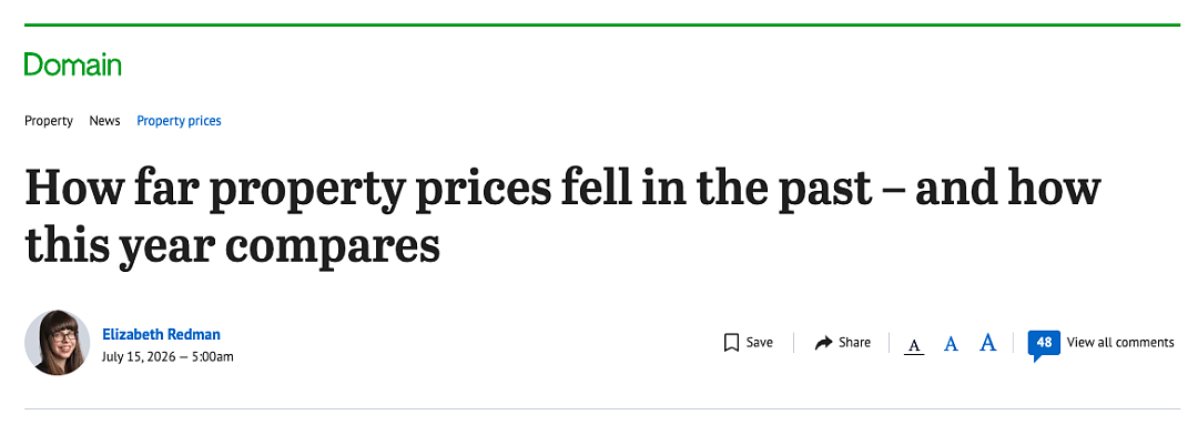 以史为鉴,墨尔本这次房价要跌多少?(组图) - 1