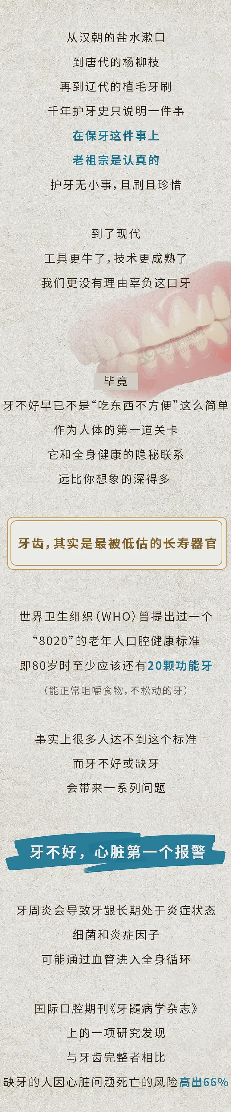 【健康】寿命长不长,牙齿先知?世卫组织:牙齿少于这个数,或很难长寿 - 9