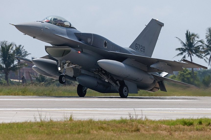 F-16V Block 70战机，REUTERS／Ann Wang原报道配图