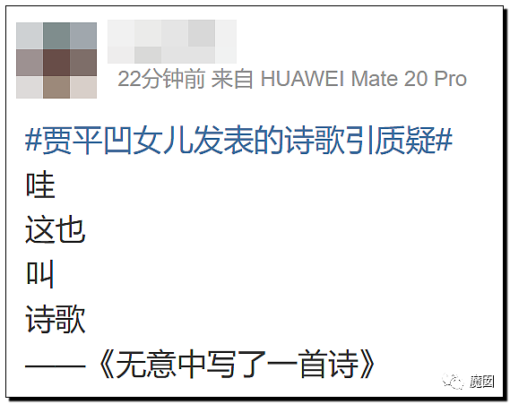 文坛巨匠贾平凹和女儿超美诗人贾浅浅被扒疑似大量抄袭(组图) - 111