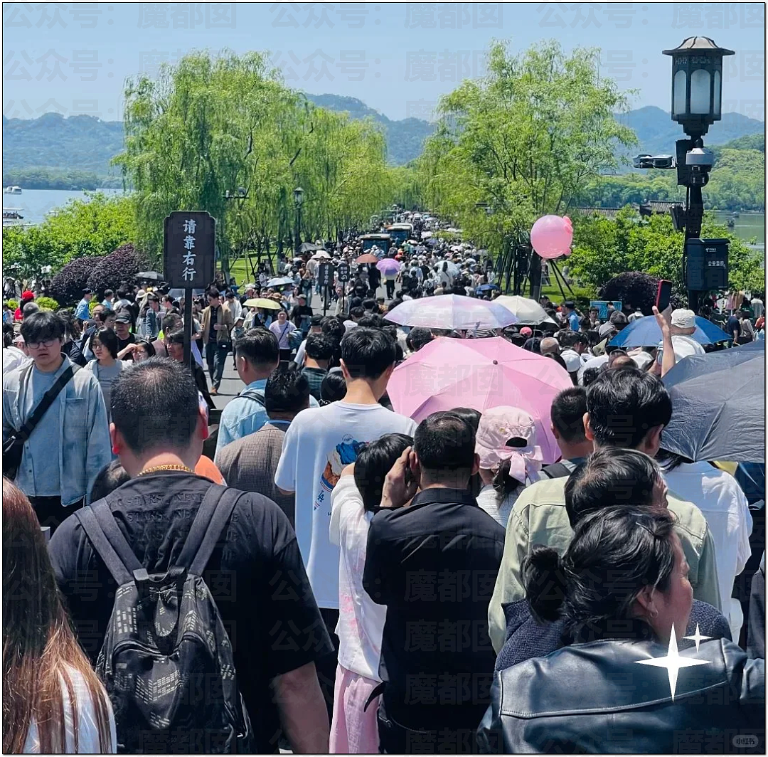肉贴肉，人挤人！五一长假首日，中国各大景点已爆（组图） - 22
