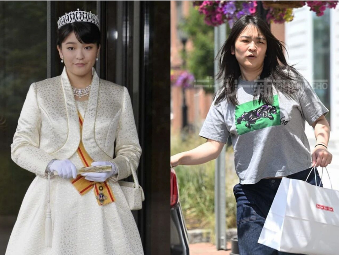34岁公主逃离皇室后放飞自我!素颜逛街,松弛感满满!和平民丈夫恩爱如初(组图) - 1
