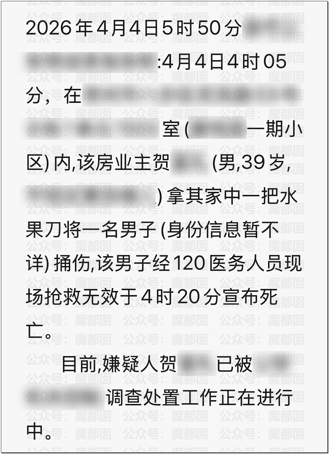 震撼！某地网球男单第一人出轨人妻被丈夫发现当场捅死（组图） - 5