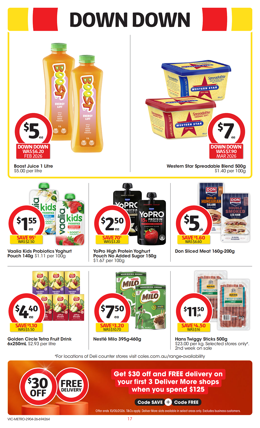 本周最新!澳洲各大超商特价商品一网打尽,大批好物骨折破半价!Woolworths、Coles、Costco(组图) - 17