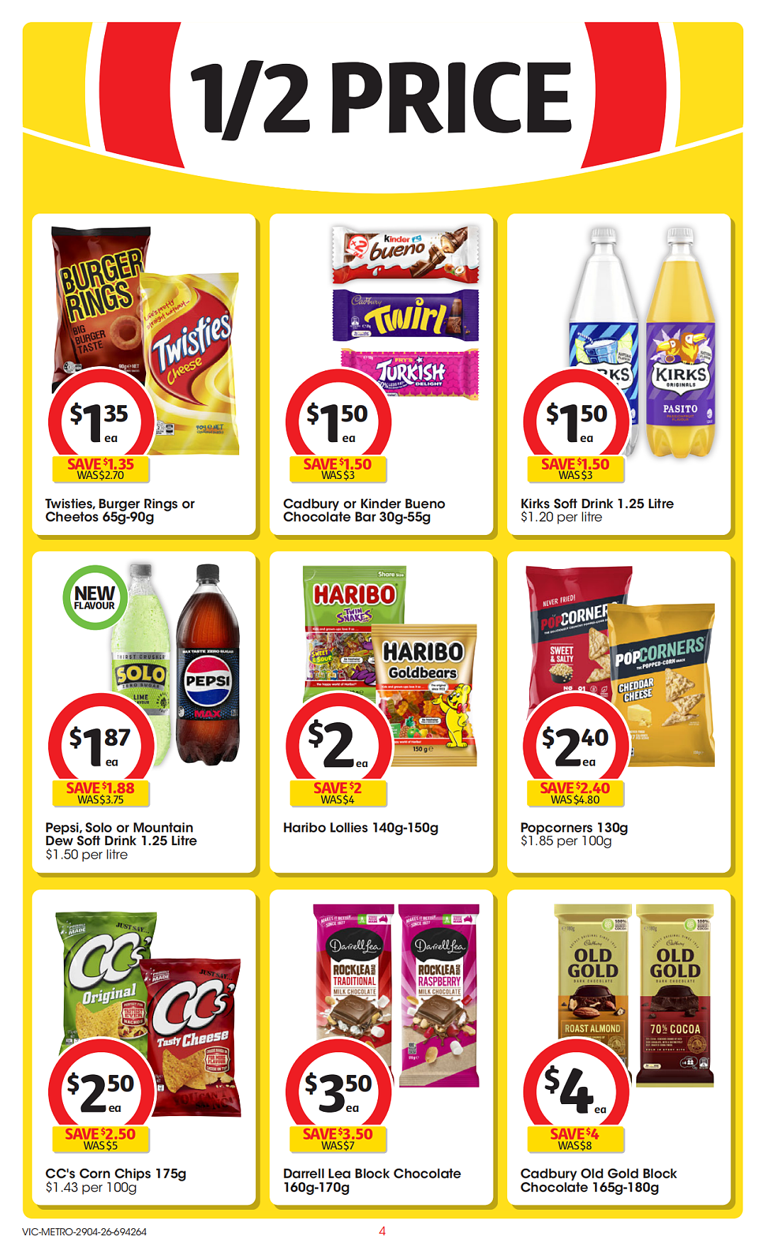 本周最新!澳洲各大超商特价商品一网打尽,大批好物骨折破半价!Woolworths、Coles、Costco(组图) - 4