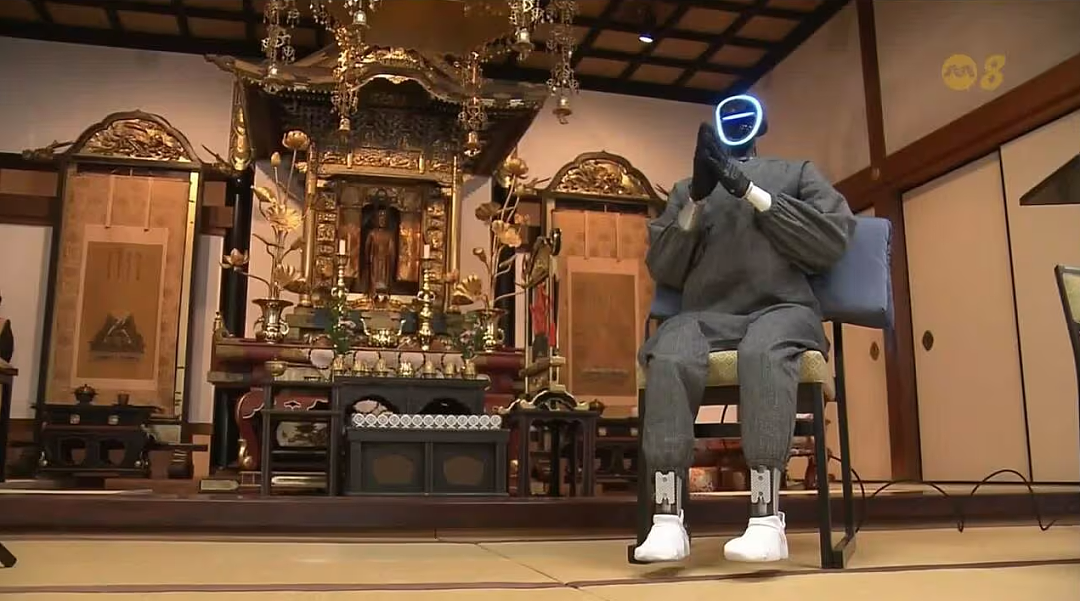 日本寺庙惊现赛博高僧:身高1.3米能诵经谈心,竟是中国造机器人 - 11