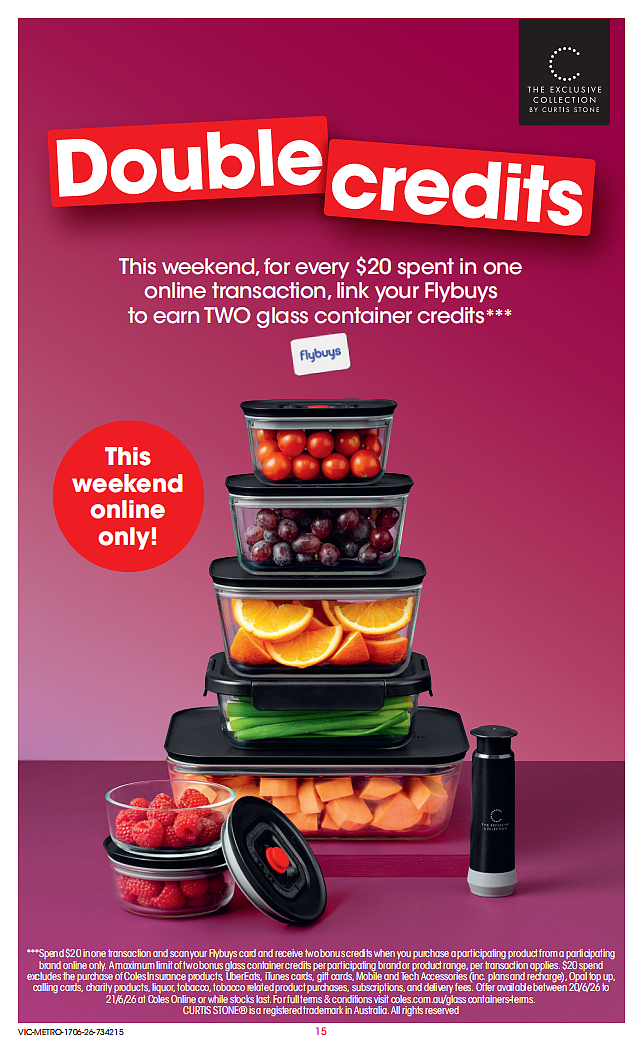 本周最新！澳洲各大超商特价目录，Woolworths、Coles、Costco（组图） - 15