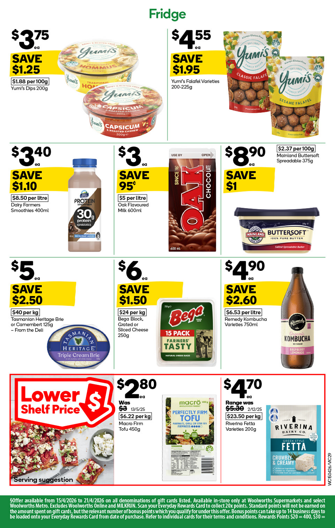 Woolworths 4月15日-4月21日打折,清洁、烧烤用品半价 - 30
