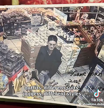亚裔男在超市“换装走秀”被网友围观:：他不仅偷肉, 还偷心（组图） - 3