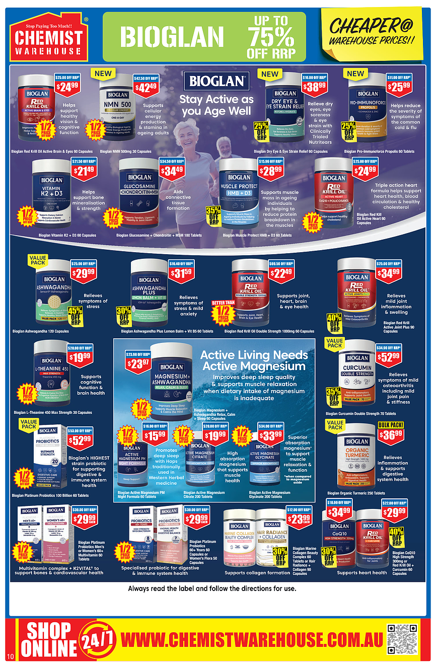 给力周期 + 限时满30刀就包邮！【Chemist Warehouse】药店 最新一期优惠目录 - 13