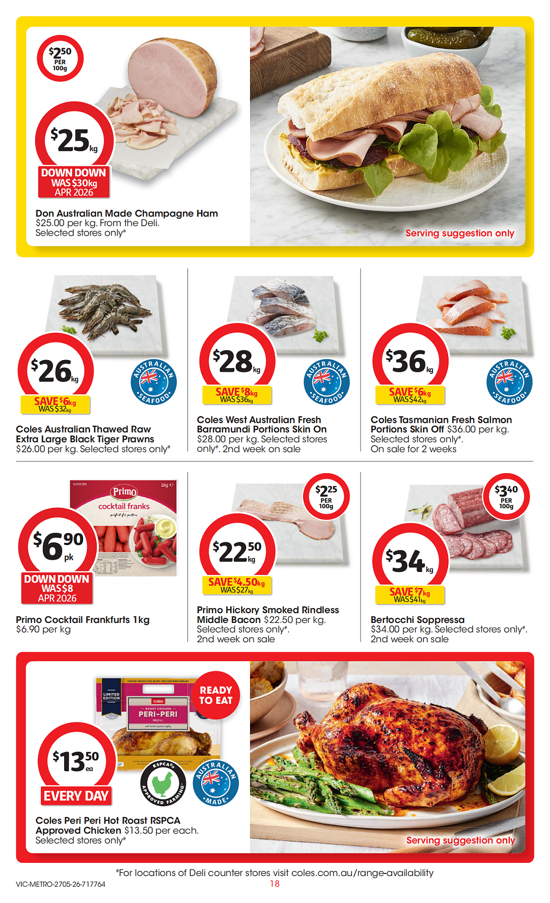 本周最新!澳洲各大超商特价商品一网打尽,大批好物骨折破半价!Woolworths、Coles、Aldi(组图) - 74
