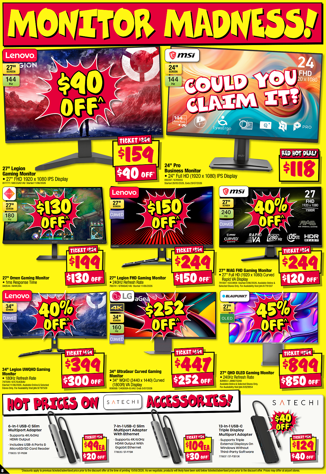 来了！【JB Hi-Fi】财年末 优惠目录 放出 - 8