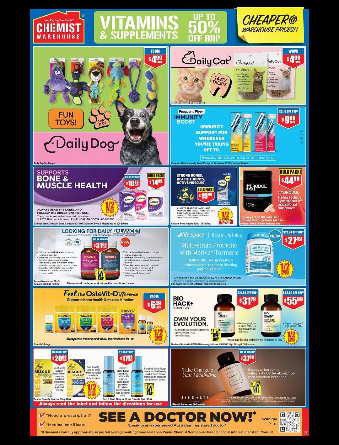 给力周期 + 限时满30刀就包邮！【Chemist Warehouse】药店 最新一期优惠目录 - 20