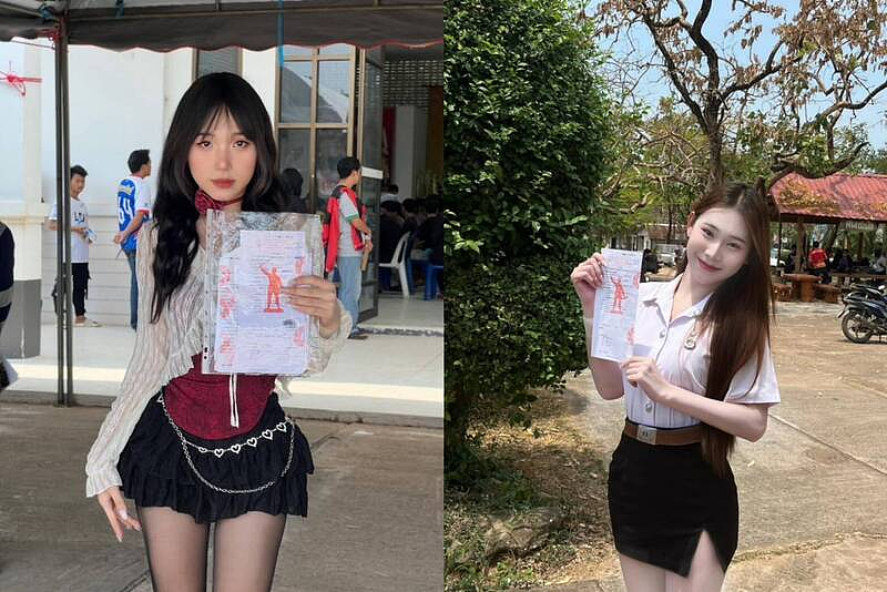 泰国征兵再出“美女”奇葩名场面!有人盛装亮相美成天仙,有人为逃避吃成200斤(组图) - 8