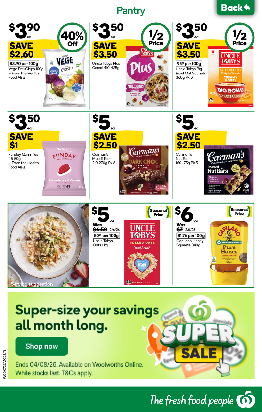 本周最新！澳洲各大超商特价商品一网打尽，大批好物骨折破半价！Woolworths、Coles、Aldi（组图） - 71