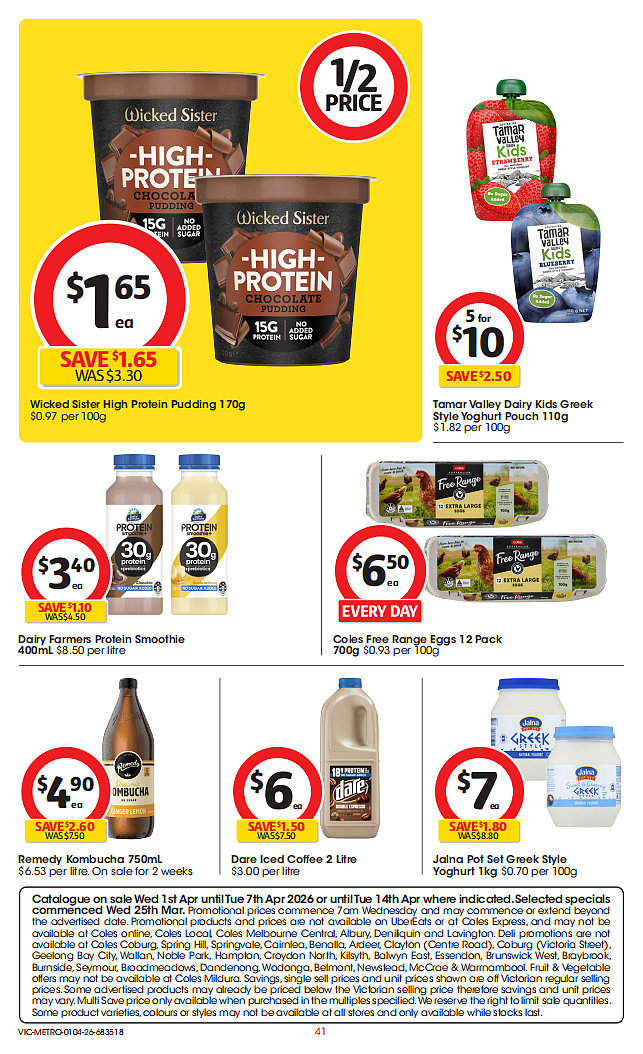 本周最新！澳洲各大超商折扣目录，Woolworths、Coles、Costco、优衣库...（组图） - 41