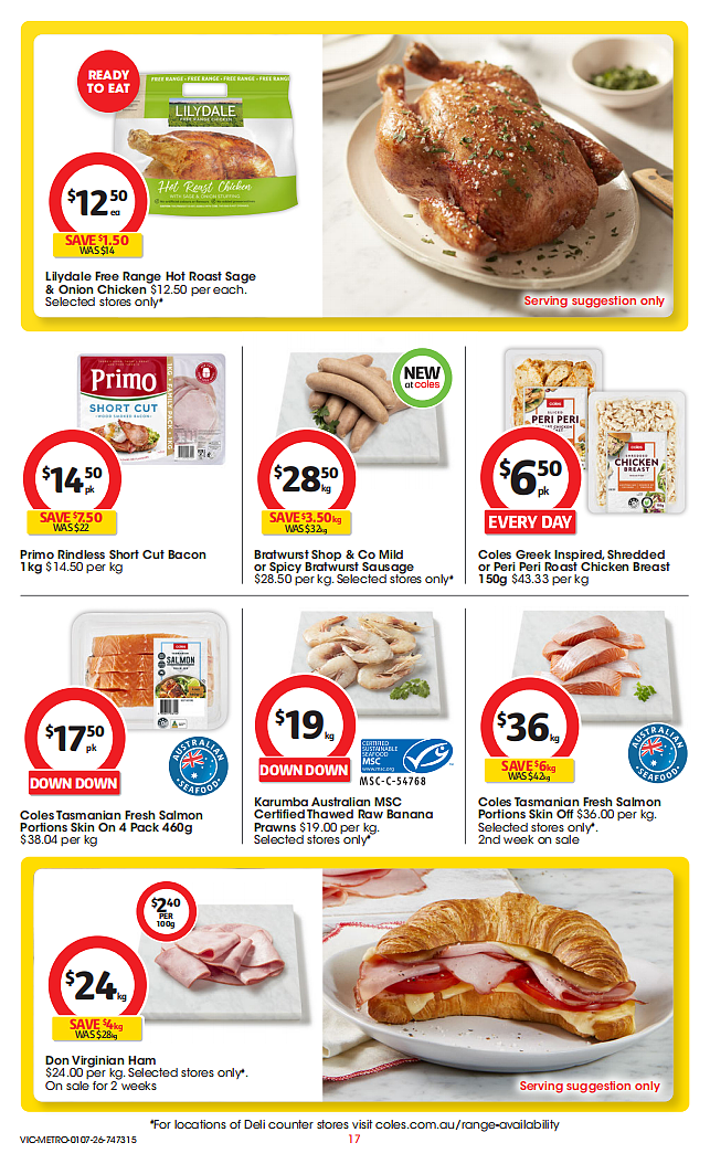 本周最新！澳洲各大超商特价商品一网打尽，大批好物骨折破半价！Woolworths、Coles、Aldi（组图） - 17