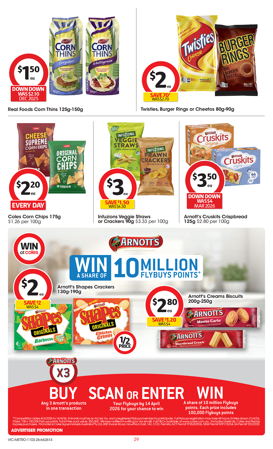 本周最新!澳洲各大超商特价商品一网打尽,大批好物骨折破半价!Woolworths、Coles、Aldi、Umall…(组图) - 29