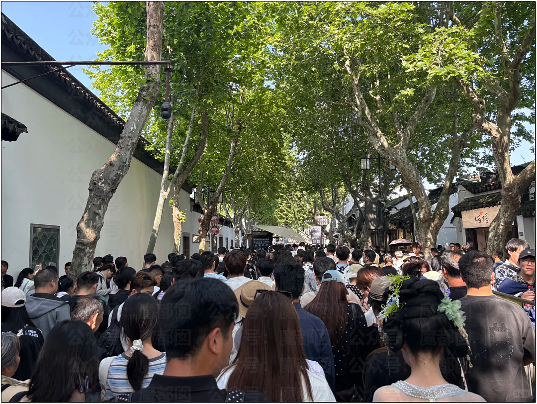 肉贴肉，人挤人！五一长假首日，中国各大景点已爆（组图） - 46