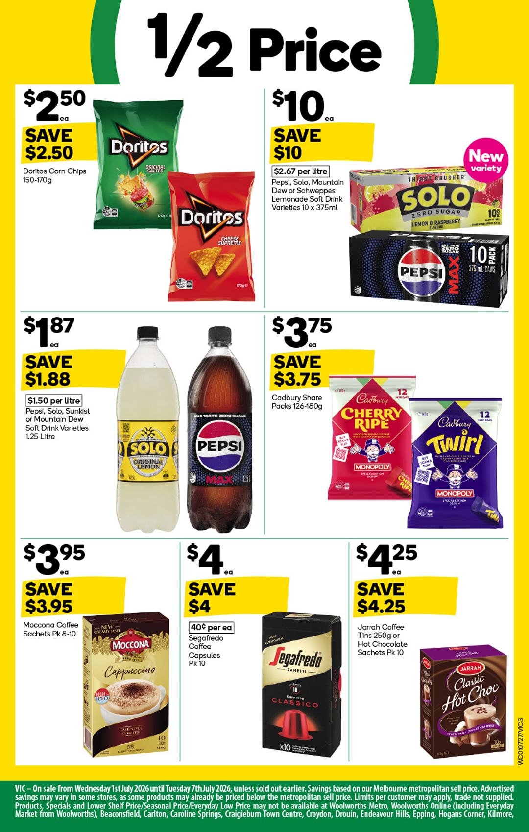 本周最新！澳洲各大超商特价商品一网打尽，大批好物骨折破半价！Woolworths、Coles、Aldi（组图） - 48