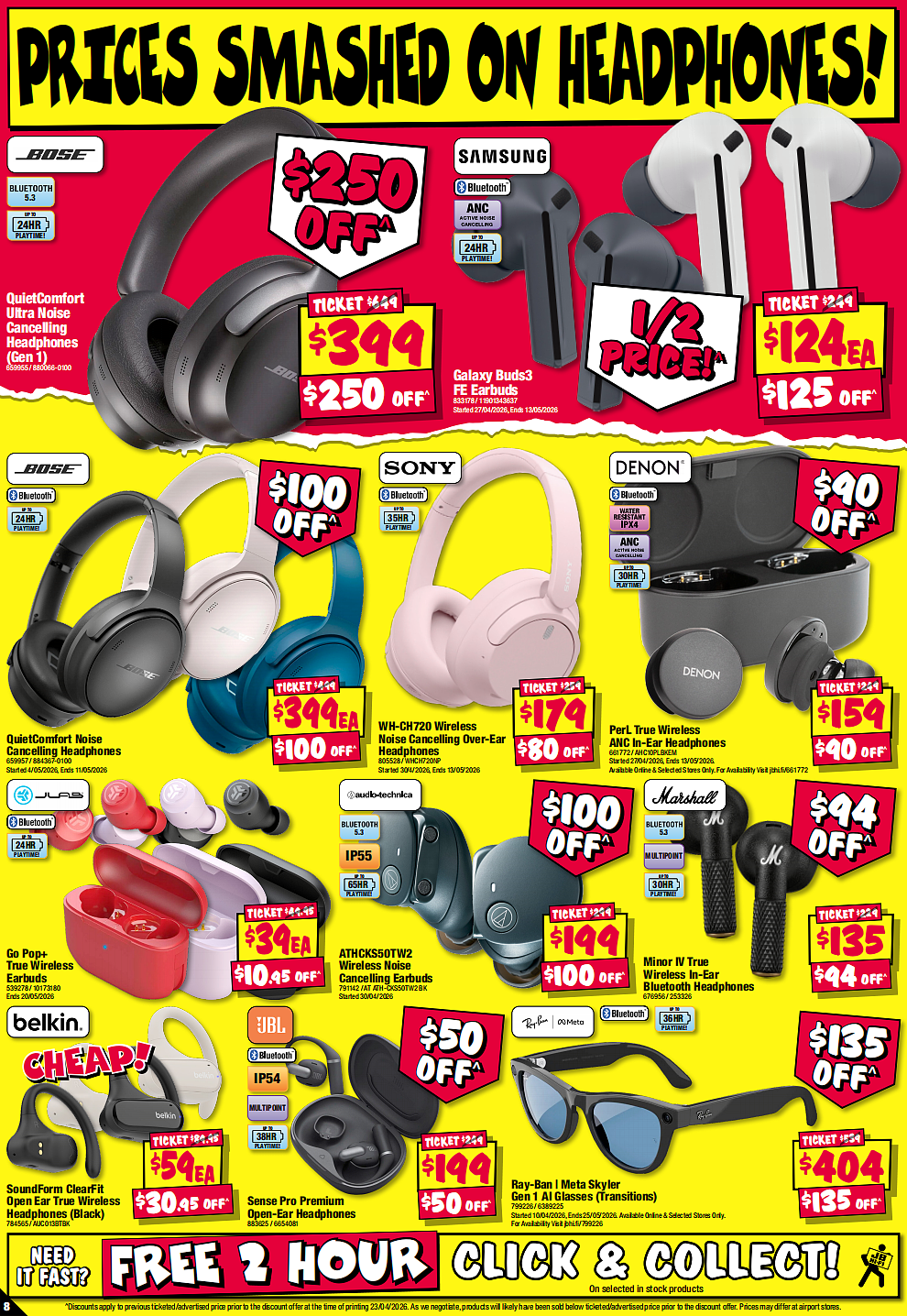 JB Hi-Fi最新折扣目录！Ninja空气炸锅立省$65，Garmin手表半价 - 8