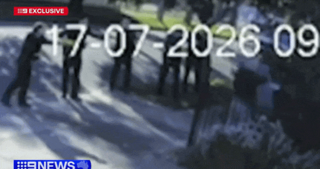 澳洲热心居民勇夺歹徒手中的刀，下一秒，他却被警方用枪击倒逮捕 - 7