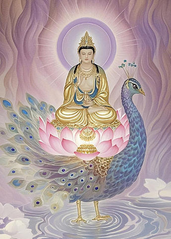 孔雀大明王吞佛祖:神话叙事中的权力博弈与宗教隐喻 - 1