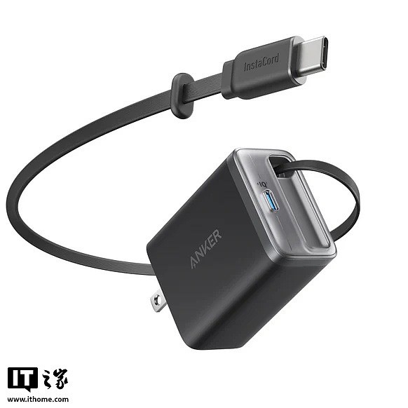 安克推出新款 Nano 35W 充电器，电源线可收纳 - 1