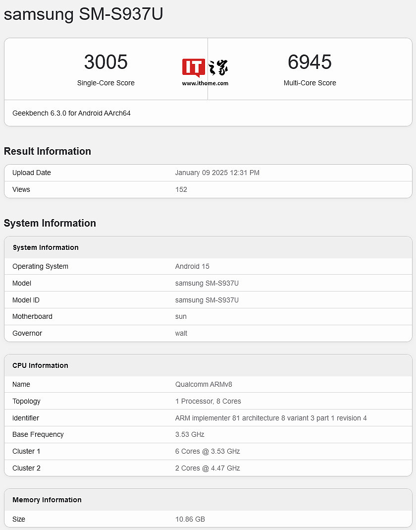 消息称三星 Galaxy S25 Slim 手机“大概”5 月上市，Ultra 机型先行者发布后预售 - 3