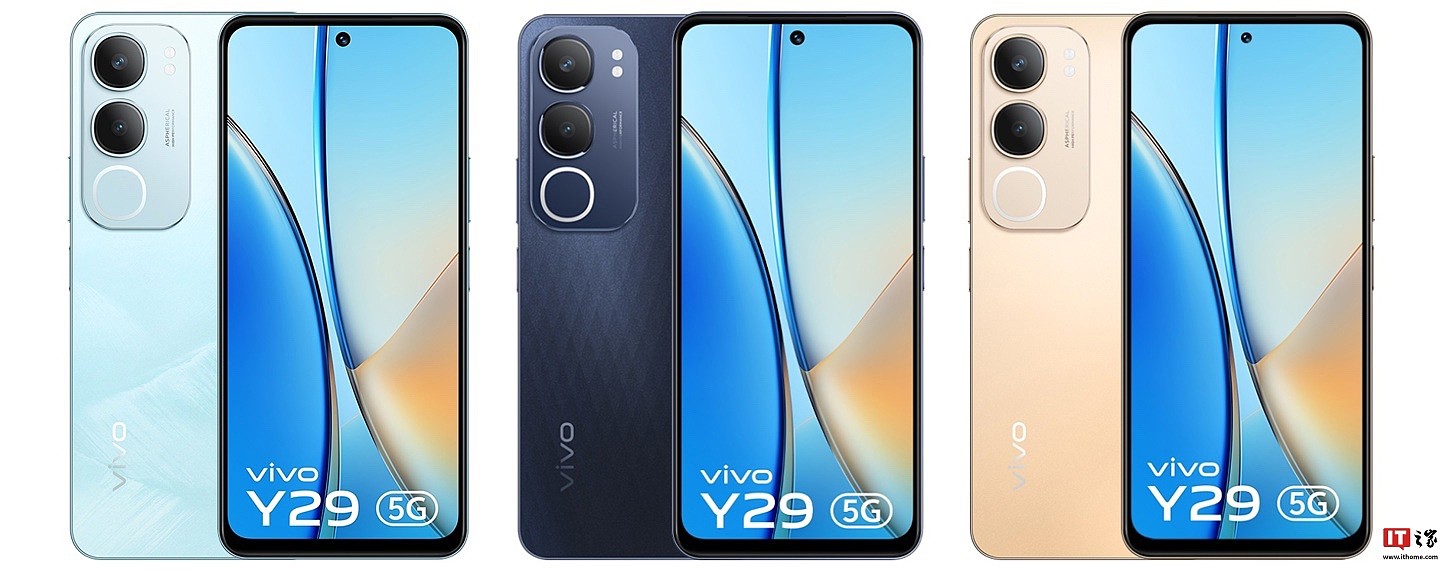 vivo Y29 5G 手机海外发布：天玑 6300、HD+ 打孔屏，13999 印度卢比起 - 1