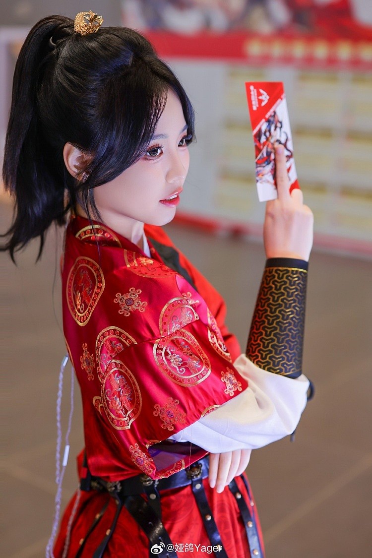 永劫女主持Yager晒照：给外国选手们来点中式美学的震撼 - 1