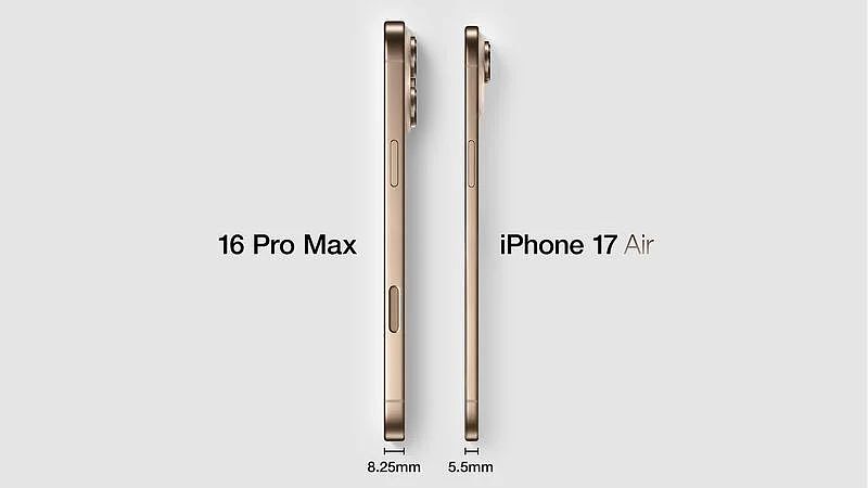 5.5mm！苹果最薄 iPhone 17 Air 将接棒 Plus 机型，有望引爆手机新风尚 - 3