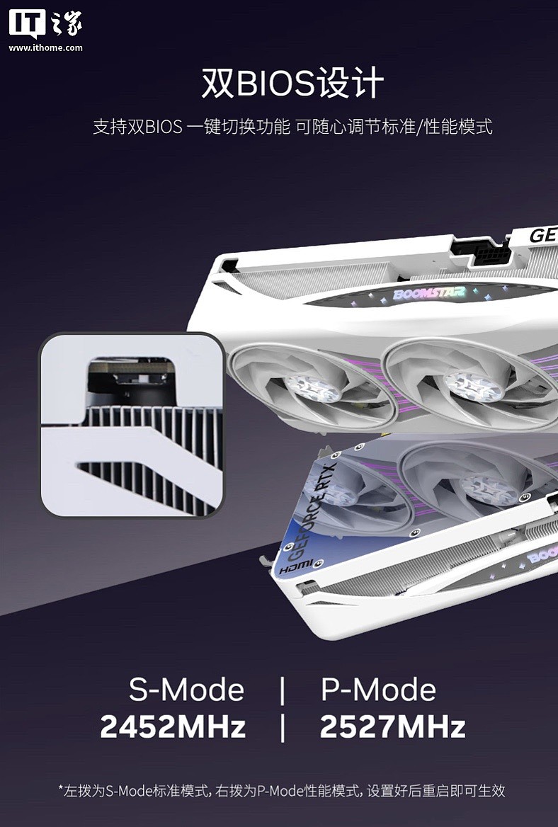 影驰 RTX5070 Ti 星曜 NOX OC 显卡发售,7999 元 - 5