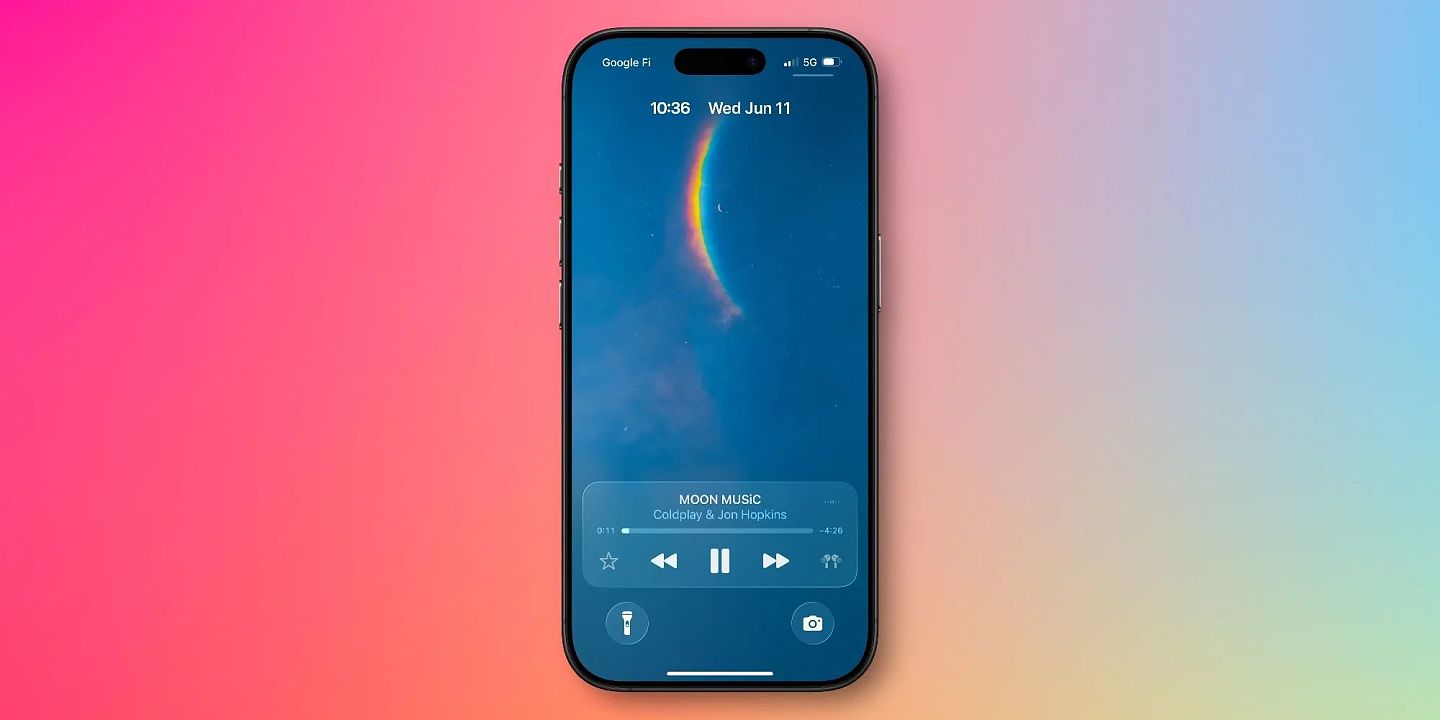 苹果开放 API,第三方音乐 App 专辑封面也可在 iOS 26 锁屏动态显示 - 1