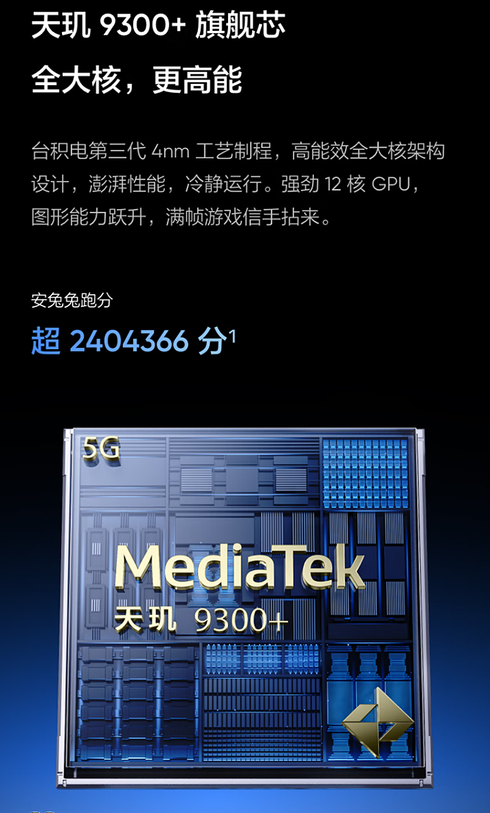 2099 元起 realme 真我 Neo7 手机限时价回首销，天玑 9300+ 处理器、7000mAh 电池 - 4