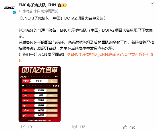 《DOTA2》国家队来了！Ame再度携手fy Ti冠军老将y压阵 - 2