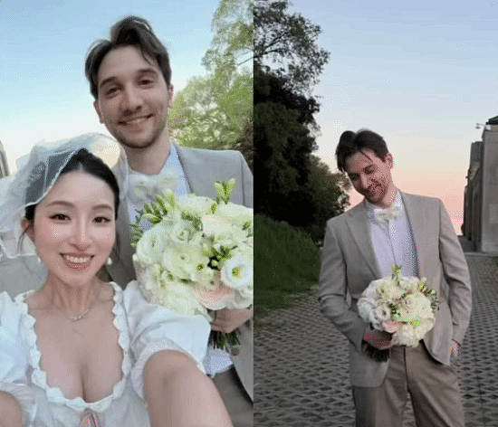 知名刀塔选手官宣结婚！新娘是绝美中国主持人 - 1