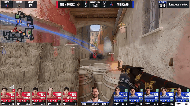 BLAST赏金赛S2 2026：铁蹄驰骋！MongolZ 2-0 Wildcard - 5