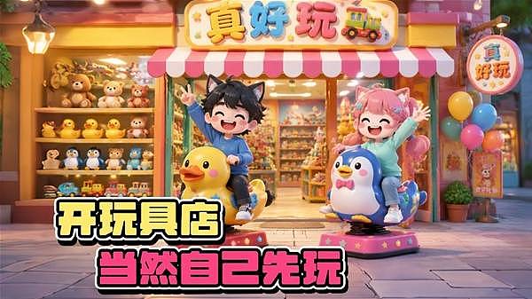 《一起来开大商场》双人实况视频 这商场怎么越经营钱越少啊 - 1