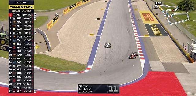 F1奥地利站一练：安东内利拉塞尔包揽一二，维斯塔潘两度停车 - 22