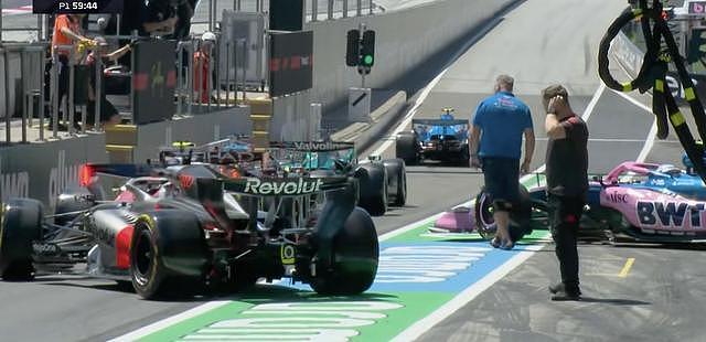 F1奥地利站一练：安东内利拉塞尔包揽一二，维斯塔潘两度停车 - 2