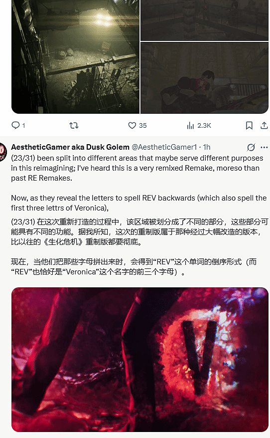 《维罗妮卡RE》全新细节大放送！知名舅舅党倾心爆料 - 6