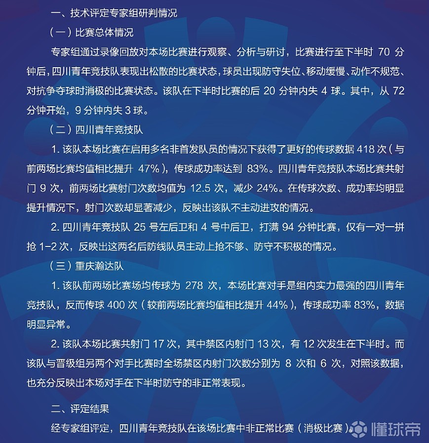 一家之言丨他们不知道,该如何证明自己没有消极比赛 - 4