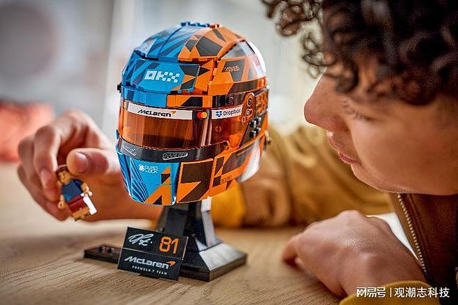 乐高联合迈凯伦万事达卡F1车队 推出两款车手联名积木头盔 - 2