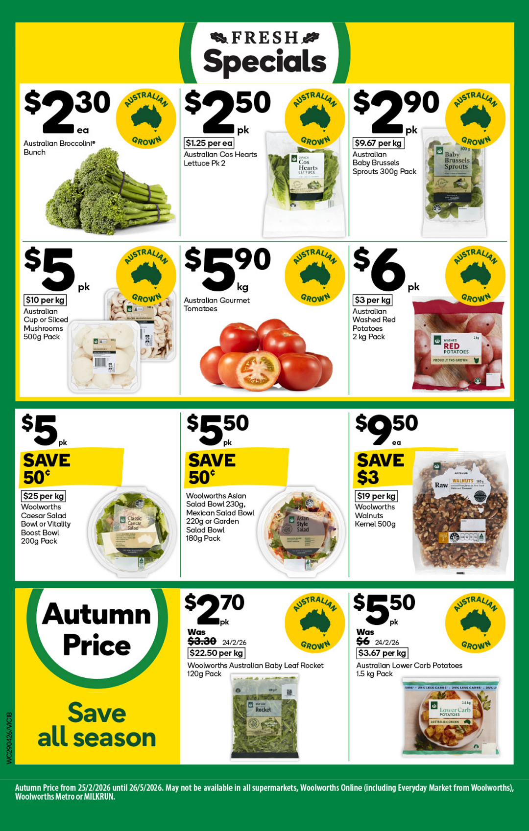 本周最新!澳洲各大超商特价商品一网打尽,大批好物骨折破半价!Woolworths、Coles、Costco(组图) - 69