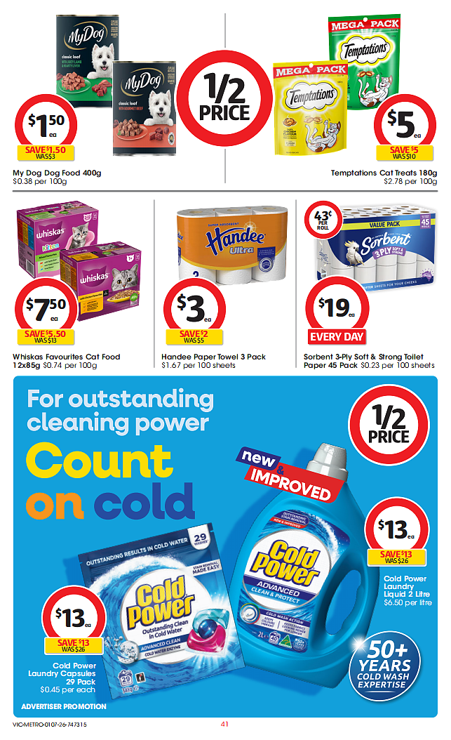本周最新！澳洲各大超商特价商品一网打尽，大批好物骨折破半价！Woolworths、Coles、Aldi（组图） - 41