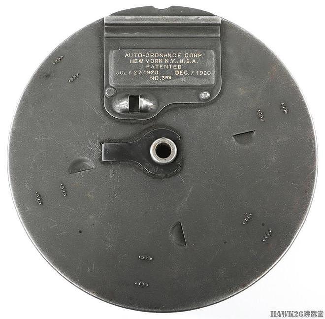 细看：M1921A1汤姆森冲锋枪 附送原装FBI蓝色天鹅绒内衬硬质枪盒 - 20