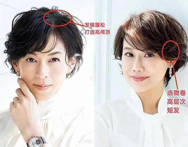看了赫本再看袁泉，才发现：女人老了还是要“扎发、短发”更体面 - 13