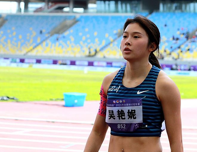 12秒99夺冠！吴艳妮赛季首破13秒：中国田径女神剑指亚运又美又飒 - 4