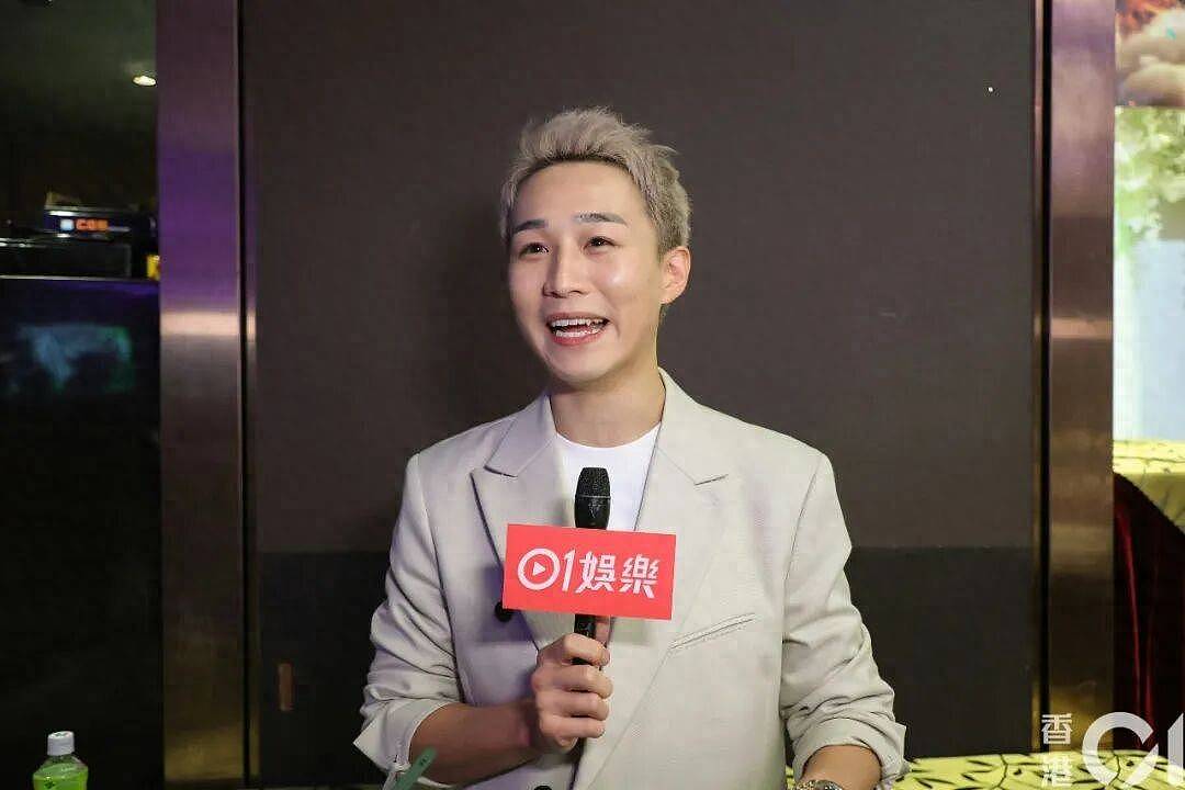TVB帅气小生首演大反派，金发造型代价大，漂到严重断发 - 1